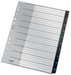 Leitz Index Leitz Recycle PP reciclat A4 1-10 negru (ESS12080000)