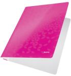Leitz Dosar cu sina Leitz WOW carton laminat A4 250 coli roz (ESS30010023)