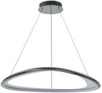 Zuma Line Getafe 57W 3000K fekete/króm LED függeszték Zuma Line (ELM 003064 028097)