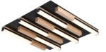 Zuma Line Eliot 26W 3000K fekete/fa LED mennyezeti lámpa Zuma Line (ELM 003064 026735)