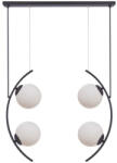 Zuma Line Helix 4xE14 fekete/fehér függeszték Zuma Line (ELM 002177 026887)