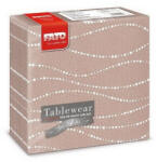 FATO Airlaid szalvéta 40x40cm Perle hazelnut 50 lapos (88446700)