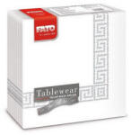 FATO Airlaid szalvéta 40x40cm Mykonos ezüst 50 lapos (88446300)