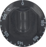 Zanussi FEKETE GOMB ø 70 mm 105-185°C - gastrobolt - 16 990 Ft