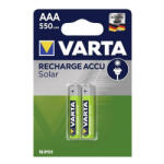 VARTA 56733 akkumulátor AAA, NiMH akkumulátor, mini ceruza, 550 mAh kapacitás, 2 db/csomag (56733) - hobasec