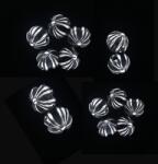  Margele Argint 925 Rotund 7, 8, 9, 11 x 7, 5, 8, 5, 9, 5, 11, 5 mm