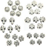  Charm Bijuterii Argint 925 Cruce Greceasca - 8 x 8 mm - 1 Buc - concepttropic - 21,00 RON