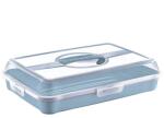 Altom Design KEEPER sütemény / tortabúra átlátszó tetővel - 43x10, 5x29, 5 cm (IMO-ALT-0207018449-088809)