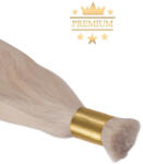 HairExtensionShop Prémium Natúr Póthaj Platinaszőke Duble Drawn 70cm (Szín #613) (VB-DD-BLC-70613)