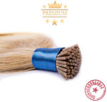 HairExtensionShop Prémium I-TIP Póthaj Ombre Aranyszőke-Világos Platinaszőke Mikrogyűrűs Hajhosszabbításhoz 70cm (Szín #18/60) (VIT701860)