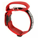 Julius-K9 Zgarda Julius-K9, cu maner, nylon - 50mm Rosu