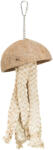 TRIXIE Jucarie Pentru Pasari, Nuca De Cocos Si Frunze De Bananier, 37cm