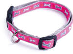 BravaPet Zgarda nylon, decor os - S - Roz