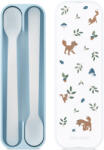 Little Dutch Lingurita pentru bebelusi - set 2 bucati - Forest Friends - Little Dutch Set pentru masa bebelusi