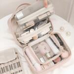  Geantă pentru cosmetice cu mai multe compartimente | TOILUXE Roz