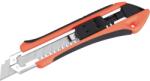 Extol Cuțit pentru tapet, corp metalic de 18 mm, cauciuc cu autoumplere. 3 lame, muchie de tăiere triplă, fixare cu șurub, lama de rezervă: 9123A, 8855091