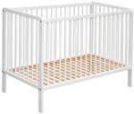 COSING Bükkfa kiságy 120×60 cm - fehér