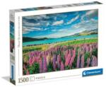 Clementoni 1500 db-os puzzle - High Quality Collection - Lupins Lake (31728) (31728)