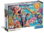 Clementoni 500 db-os puzzle - High Quality Collection - Elephants (35578) (35578)