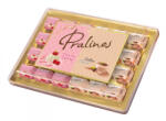 Vobro málna-kakaó és kávé-tejszín ízű praliné - 290g - kamraellato