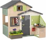 Smoby casă prietenilor cu bucătărie friends house evo playhouse life smoby în nuanțe naturale, extensibilă (SM810251-Z) Casuta pentru copii