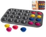 GERIMPORT Muffin forma, 12 db + 96 db papírkosár (892002002)