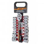 Gadget Set tubulare cu clichet, 1/2", 8-27mm, 20 bc Cheie tubulara
