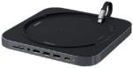 Satechi Aluminium Type-C Stand and Hub for Mac Mini, állvány és HUB (ST-ABHFM)
