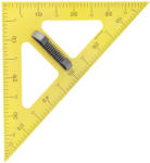 Wissner háromszög 45°, 60 cm, sárga, táblára (010720.000)
