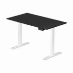  Profi elektromosan állítható magasságú íróasztal 120x67cm fekete | Dupla motor - Memória - USB - Nagy teherbírás | LVN System Control Pro (LV0665-LV1536)