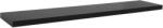 AGA Fali polc, 120×23, 5 cm, fekete (MR2134-Black)