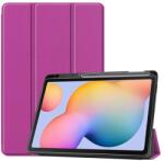 Gigapack Carcasă permanentă, efect piele (flip activ, deschidere laterală, funcție suport birou TRIFOLD, suport stilou S) LILA GP-96664 (GP-96664)
