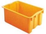 LA-KA-PE Cutie depozitare LA-KA-PE 45L 600x400x250mm galben (LB60/40GELB) - constructii-mag
