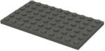LEGO® Alkatrészek (Pick a Brick) Sötétszürke 6X10 Lapos Elem 303310 (303310)