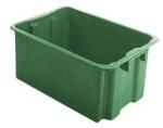 LA-KA-PE Cutie depozitare LA-KA-PE 60L 650x450x280mm verde (LB65/45GRUEN) - constructii-mag