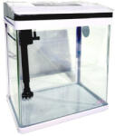 YUSEE TK Py-240 Akvárium Szett, 10 L, Világítással És Szűrővel, 23, 8x16, 1x26, 5 cm, Fehér