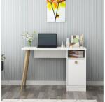 ASIR GROUP Munkaasztal CANNAS 110x74 cm fehér/barna 475OLV1202 (AS1545)