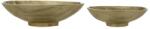 EGLO 427175 - KÉSZLET 2x Dekoratív tálca ISESAKI átm. 28/21 cm arany 427175 (EG427175)