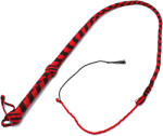 Kiotos Nylon Bullwhip Black & Red 120cm
