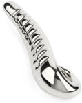 Mr. Steel Devil's Tongue Dildo Silver Dildo