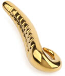Mr. Steel Devil's Tongue Dildo Gold Dildo