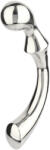 Mr. Steel Deluxe G-Spot Wand Silver Dildo