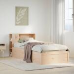 vidaXL tömör fenyőfa ágykeret matrac nélkül 90 x 190 cm (3323437)