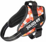 Julius-K9 IDC virágos rózsaszín powerhám kutyáknak (28-40 kg, 71-96 cm)