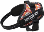 Julius-K9 IDC virágos rózsaszín powerhám kutyáknak (4-7 kg, 40-53 cm)
