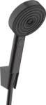 Hansgrohe Pulsify Select S Zuhany szett 105, 3jet, Relaxation, EcoSmart, 125cm-es zuhanytömlővel, Matt Fekete 24306670 (24306670)