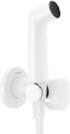 Hansgrohe Bidette Kevertvizes bidé kézizuhany S, 1jet, EcoSmart+, zuhanytartóval és 125cm-es zuhanytömlővel, Matt Fehér 29232700 (29232700)