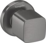 Hansgrohe Metris Elzárószelep E falsík alatti szereléshez, Szálcsiszolt Fekete Króm 31677340 (31677340)