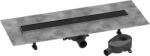Hansgrohe RainDrain Go Teljes zuhanylefolyó szett 700, burkolható fedéssel, standard vagy lapos beszereléshez, Matt Fekete 56272670 (56272670)