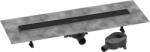 Hansgrohe RainDrain Go Teljes zuhanylefolyó szett 800, burkolható fedéssel, standard vagy lapos beszereléshez, Matt Fekete 56273670 (56273670)